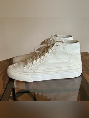 Puma Court Classic Vulc mid-top canvas shoes